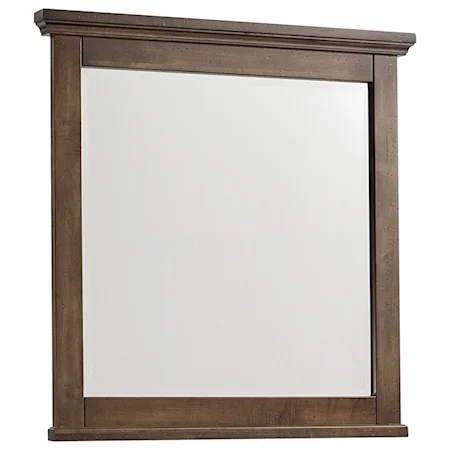 Solid Wood Landscape Dresser Mirror